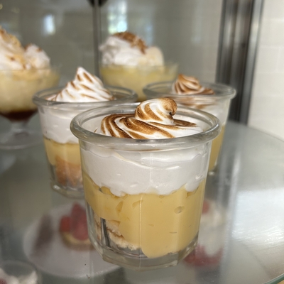 Verrine citron meringuée image