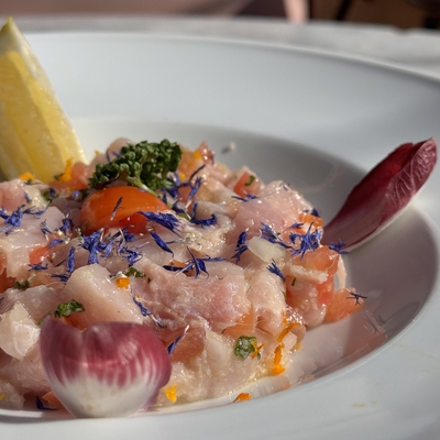 Tartare de saumon aux agrumes image