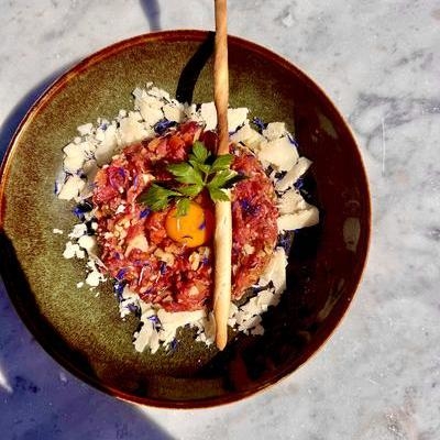 Tartare de bœuf à l’italienne image
