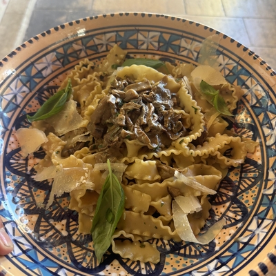 pappardelle aux cèpes et parmesan image