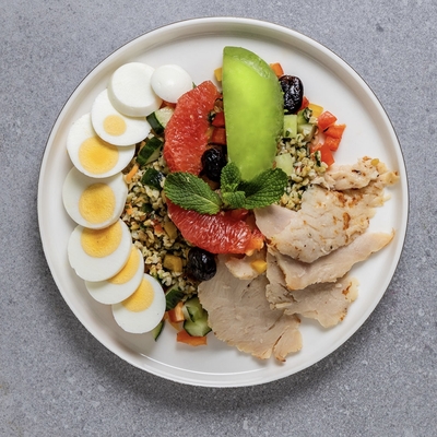 salade diet protéinée image