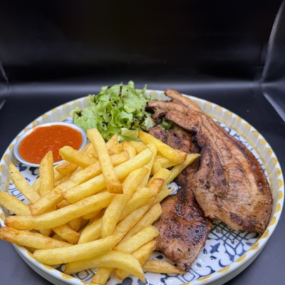 Poitrine de porc braisée image