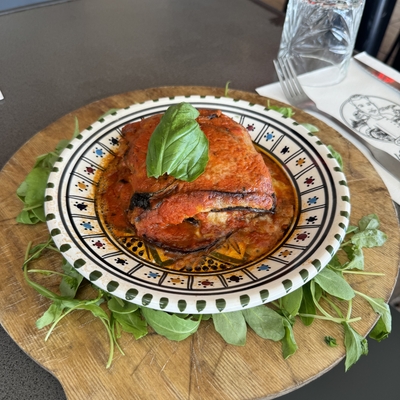 Auberigine a la parmigiana image
