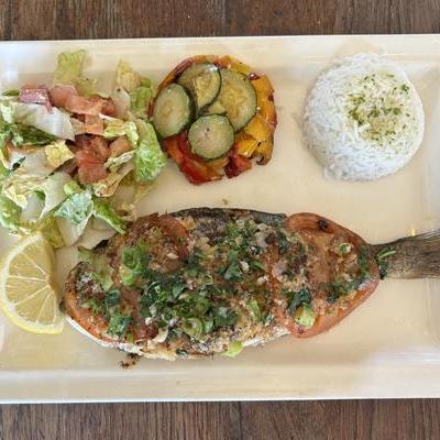 Poisson du jour grillé à la plancha image