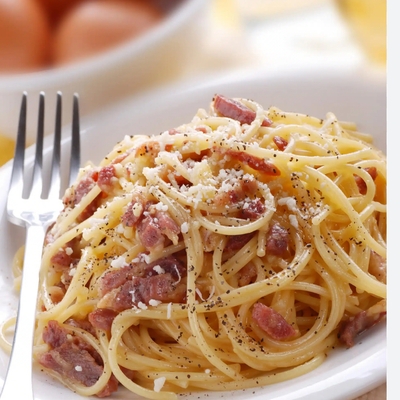 Pâtes carbonara image