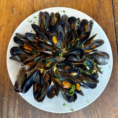 Pâtes aux moules image
