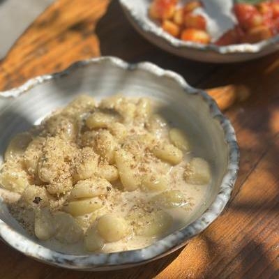 Gnocchi Gorgonzola Poireaux et Noix image
