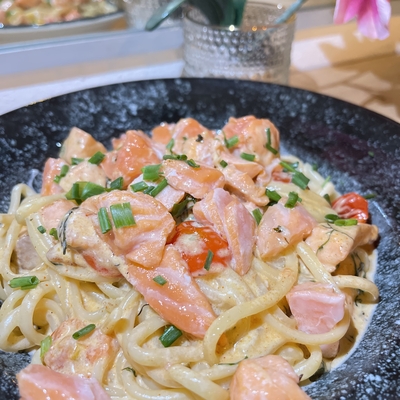 Saumon frais aneth image