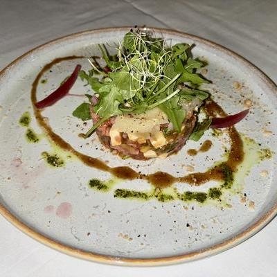 Tartare de veau au couteau image