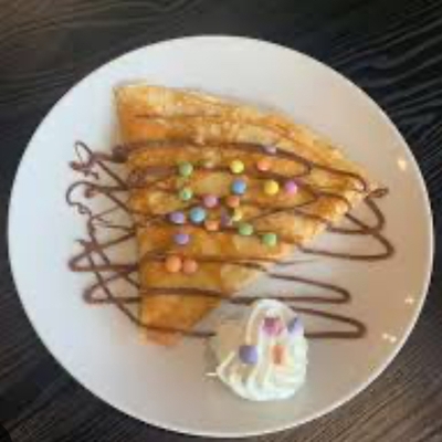 Crêpe nutella smarties image