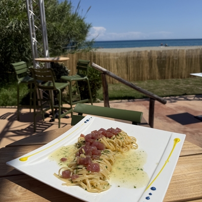 Linguine au tartare de thon image