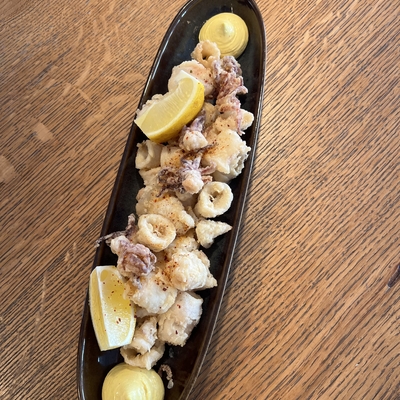 calamari fritti, rouille maison image