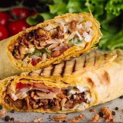 Galette kebab complète image