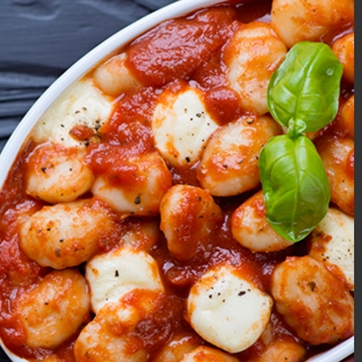 Gnocchi frais alla sorrentina parmesan mozzarella image