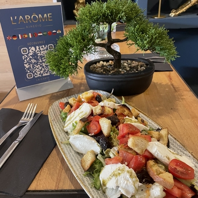 Salade Tomates Mozzarella image
