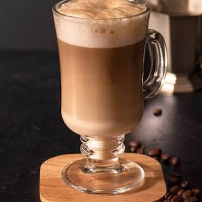 Café latte au caramel image