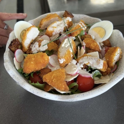 salade de chèvre chaud image