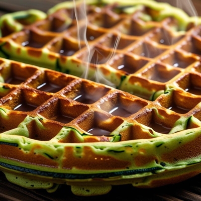 Gaufre de courgettes image