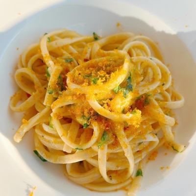 Pâtes fraîches à la Boutargue image