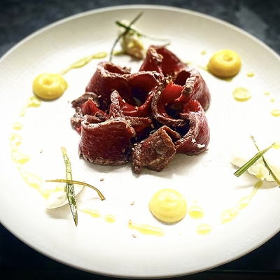 Tataki de bœuf façon japonaise image