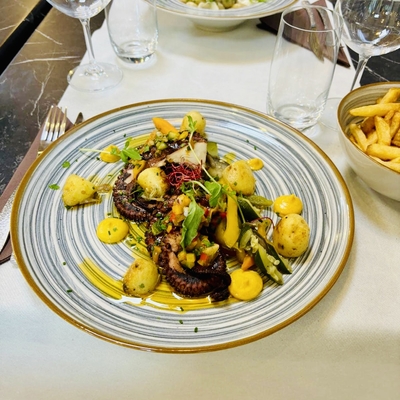 Gambas black tiger poelee image