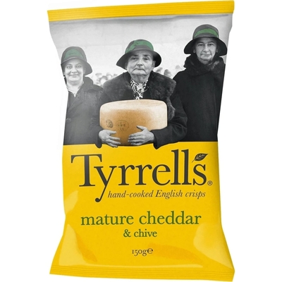 Chips Tyrrells Cheddar 40g image