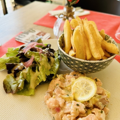 Tartare de saumon aux agrumes image