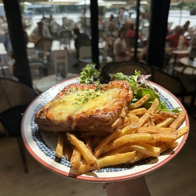 CROQUE Chèvre et miel image