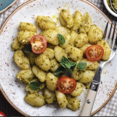 gnocchis frais au pesto image