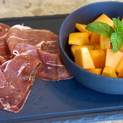 Assiette de melon & jambon Corse (selon saison) image
