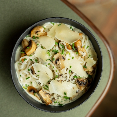 Spaghettis de konjac à la truffe image