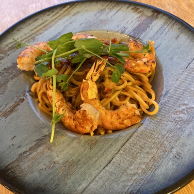 LINGUINES AUX GAMBAS image