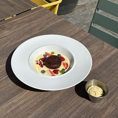 Moelleux au chocolat au cœur coulant (*) image