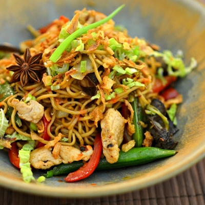 Wok au poulet image