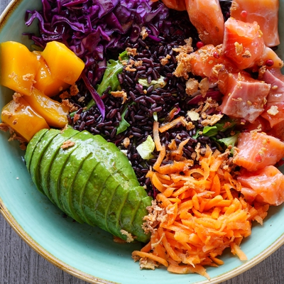 Poke bowl saumon image