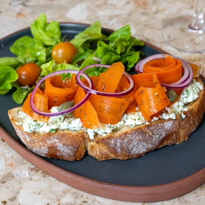 Toast Gravelax de Carotte image