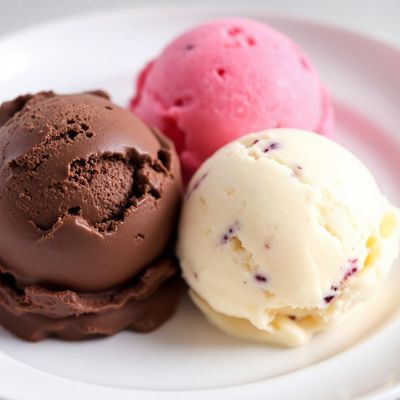 Boule de glaces ou sorbet image