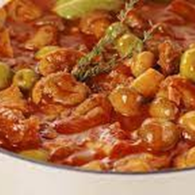Sauté de veau aux olives / Pâtes image
