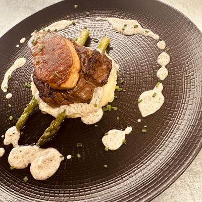 Filet boeuf rossini sauce truffe image