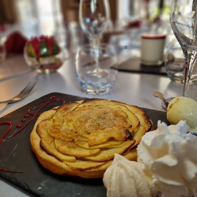 Tarte fine aux pommes image