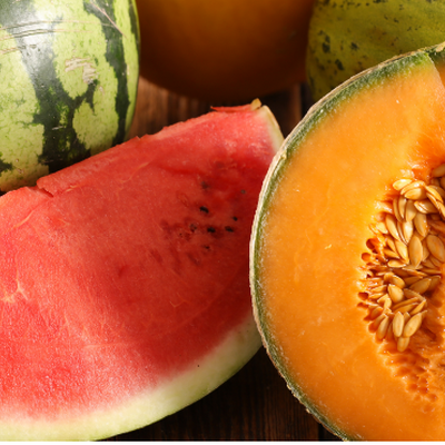 Assiette Melon & Pastèque Corses (selon saison) image