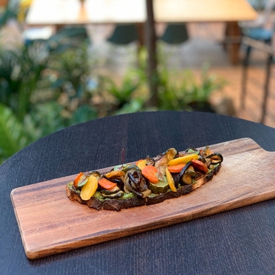 La tartine végétarienne image