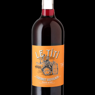 Bouteille de Vin TITI 75CL et un Saucisson à partager image