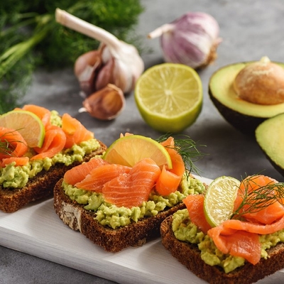 Avocado Toast au saumon fumé image