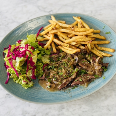 Emincé de bavette sauce à l’échalotte image