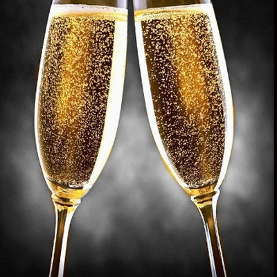 Coupe de champagne Brut 14cl 12€ , Piscine 16cl  16€, Kir Royal 14€ image