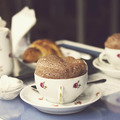 Chocolat chaud mousseux image