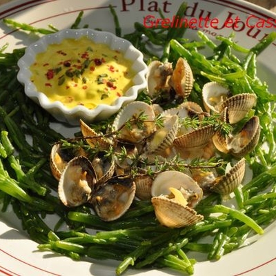 Saint pierre, parfums méditerranéens, coquillages et salicorne image