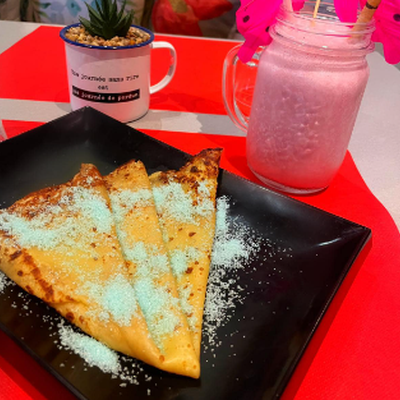 Notre crêpe ou gaufre sucre artisanal image