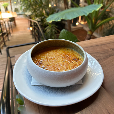 Crème brûlée à la vanille image